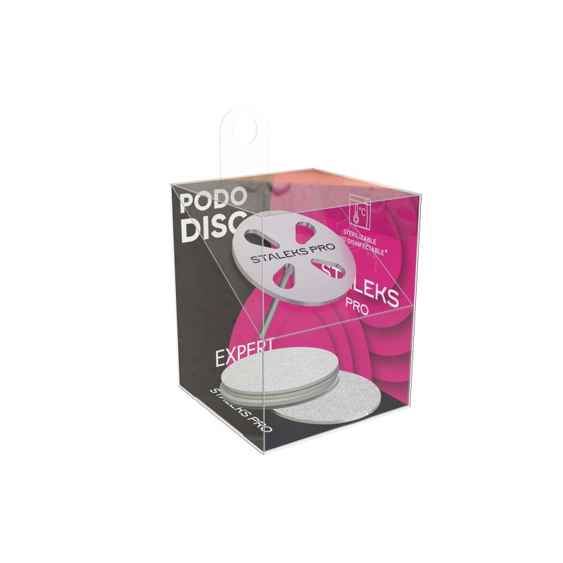 Set Base Pododisc Staleks + 5 Ricariche Grana 180 – L – 25 mm